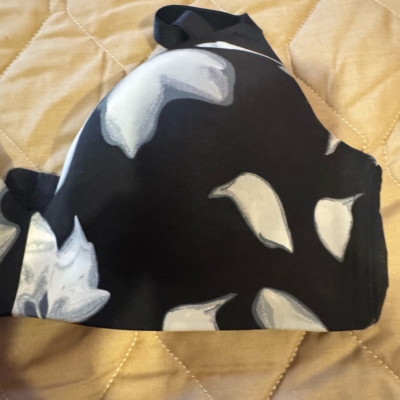 Auden The Bliss Bra Size 40C Black Floral Lightly Lined Style # 023126930 - Picture 3 of 16